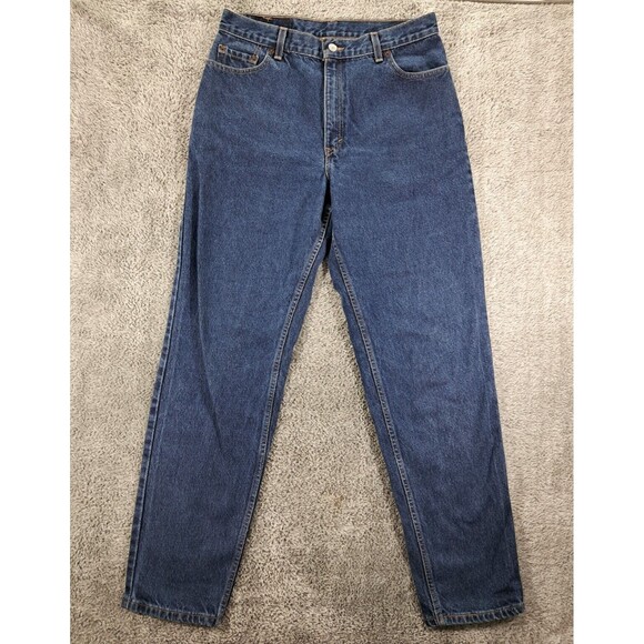 VTG Y2K Levi's 550 Relaxed Fit Tapered Leg High Rise Mom Jeans Sz 14 MIS L - Picture 2 of 12